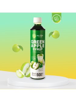 ไซรัปแอปเปิ้ล ไซรัปผสมน้ำแอปเปิ้ล น้ำแอปเปิ้ล น้ำเชื่อมแอปเปิ้ล Apple Syrup ขนาด 500 ml ตรา ทีอีเอ