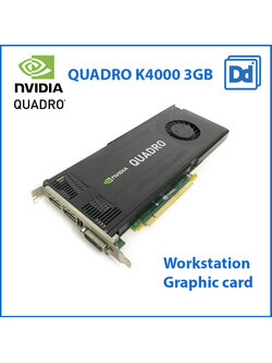 NVIDIA Quadro K4000 3GB Workstation graphic card การ์ดจอทำงาน CAD Solidworks NX