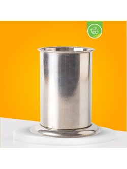 กระบอกใส่ช้อนคนเหล็ก กระบอกใส่อุปกรณ์ ช้อนส้อม Can สแตนเลสทรงกระบอก Stainless Can บรรจุ 1ชิ้น