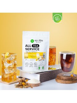 ผงเก๊กฮวย ผงสำเร็จรูป 100 กรัม ผงน้ำเก๊กฮวย ผงเก๊กฮวยพร้อมชง ผงดอกเก๊กฮวย ผงชงน้ำสมุนไพร Chrysanthemum Flower Powder ตรา ทีอีเอ