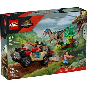 LEGO Jurassic World เลโก้ 76972 Raptor Off-Road Escape