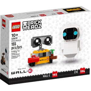 LEGO เลโก้ Brickheadz 40619: EVE & WALL-E