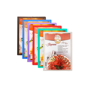 แฟ้มเมนูอาหาร