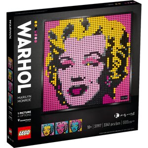 LEGO Art Mosaic เลโก้ 31197 Andy Warhol’s Marilyn Monroe