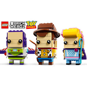 [Bundle] LEGO Brickheadz Toy Story 40553 Woody and Bo Peep + 40552 Buzz Lightyear (ได้ทั้ง 3 ตัว)