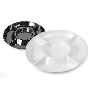 Appetizer serving plate