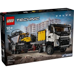 LEGO Technic เลโก้ 42175 Volvo FMX Truck & EC230 Electric Excavator