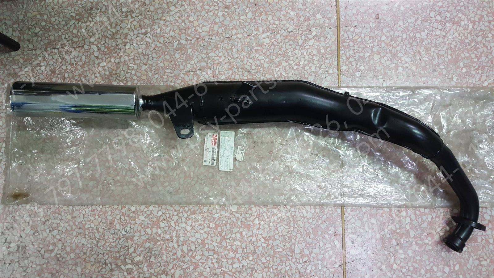 ท่อไอเสีย VR 150 แท้ๆ 3JF-E4711-00 (ไม่มีไส้ท่อ)