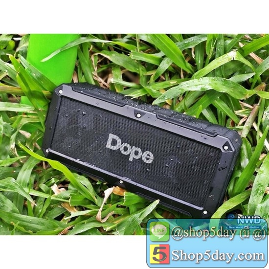 Dope Adventure Bluetooth Speaker ลำโพงบลูทูธ ลำโพงไร้สาย กันน้ำ Waterproof