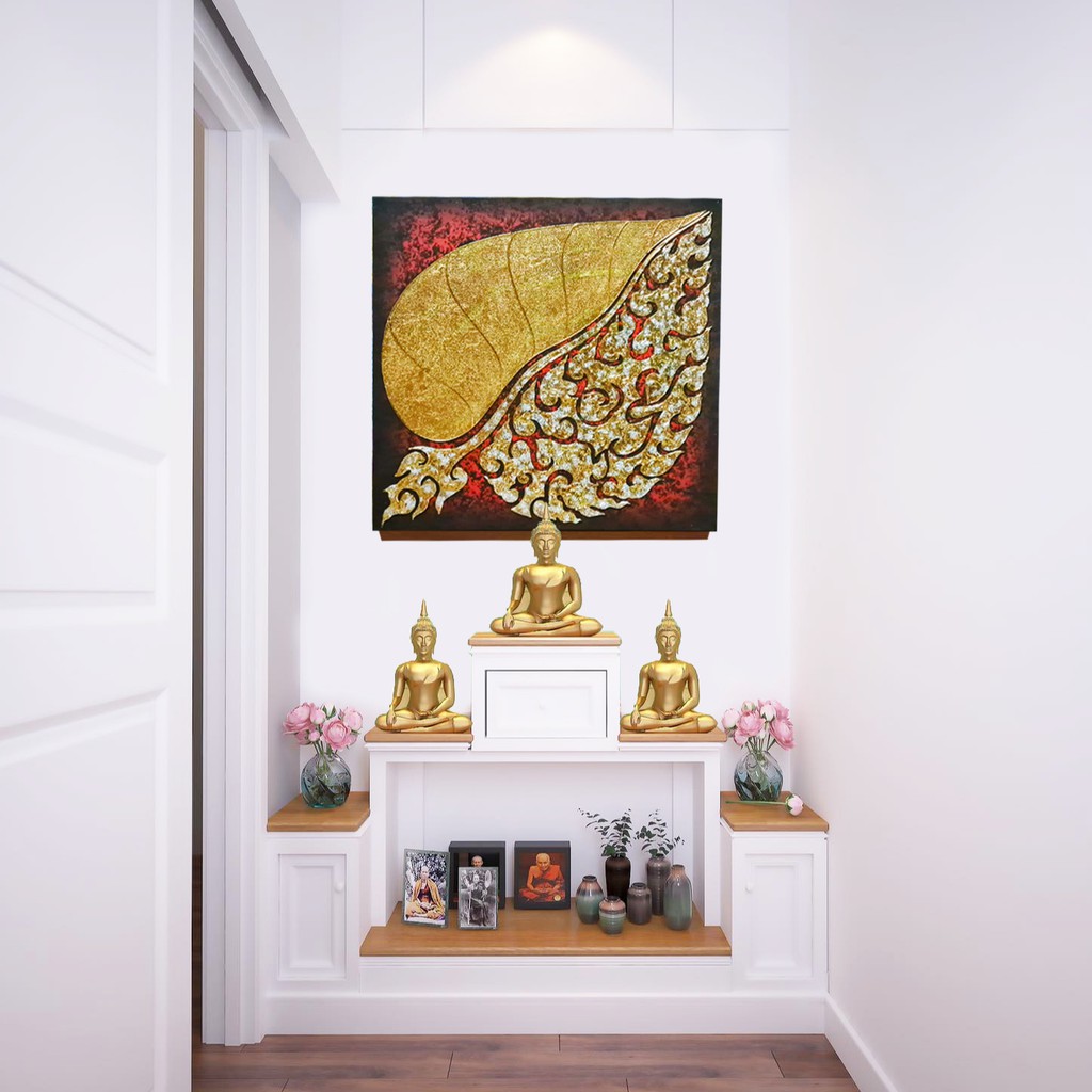 ภาพวาดต้นโพธิ์ A0212