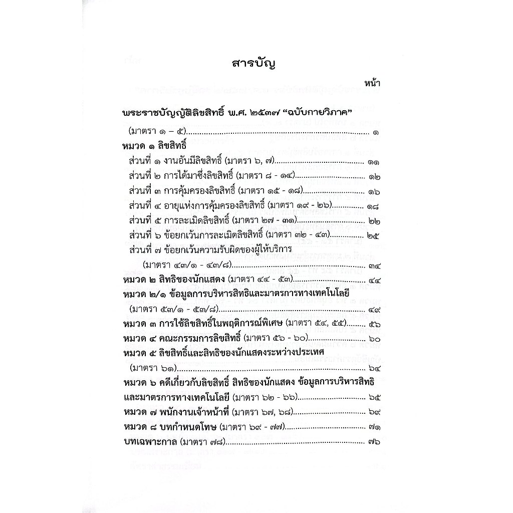 รวมกฎหมายทรัพย์สินทางปัญญาและการค้าระหว่างประเทศ ฉบับกายวิภาค / ธิติพล ศรีประทักษ์ / พิมพ์ : สค.68 ครั้งที่ 1