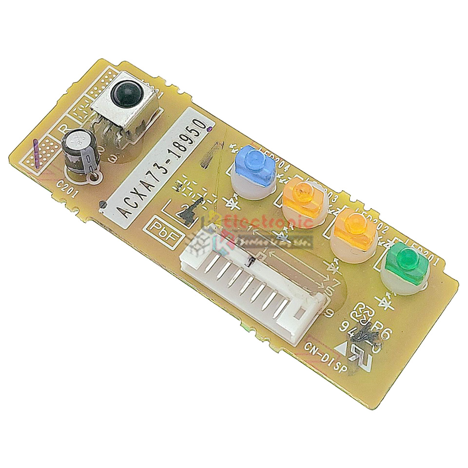 ชุดแผงตัวรับสัญญาณรีโมทแอร์PANASONIC-พานาโซนิค รุ่น CS-KN12UKT-อะไหล่ใหม่แท้บริษัท #อะไหล่แอร์PANASONIC