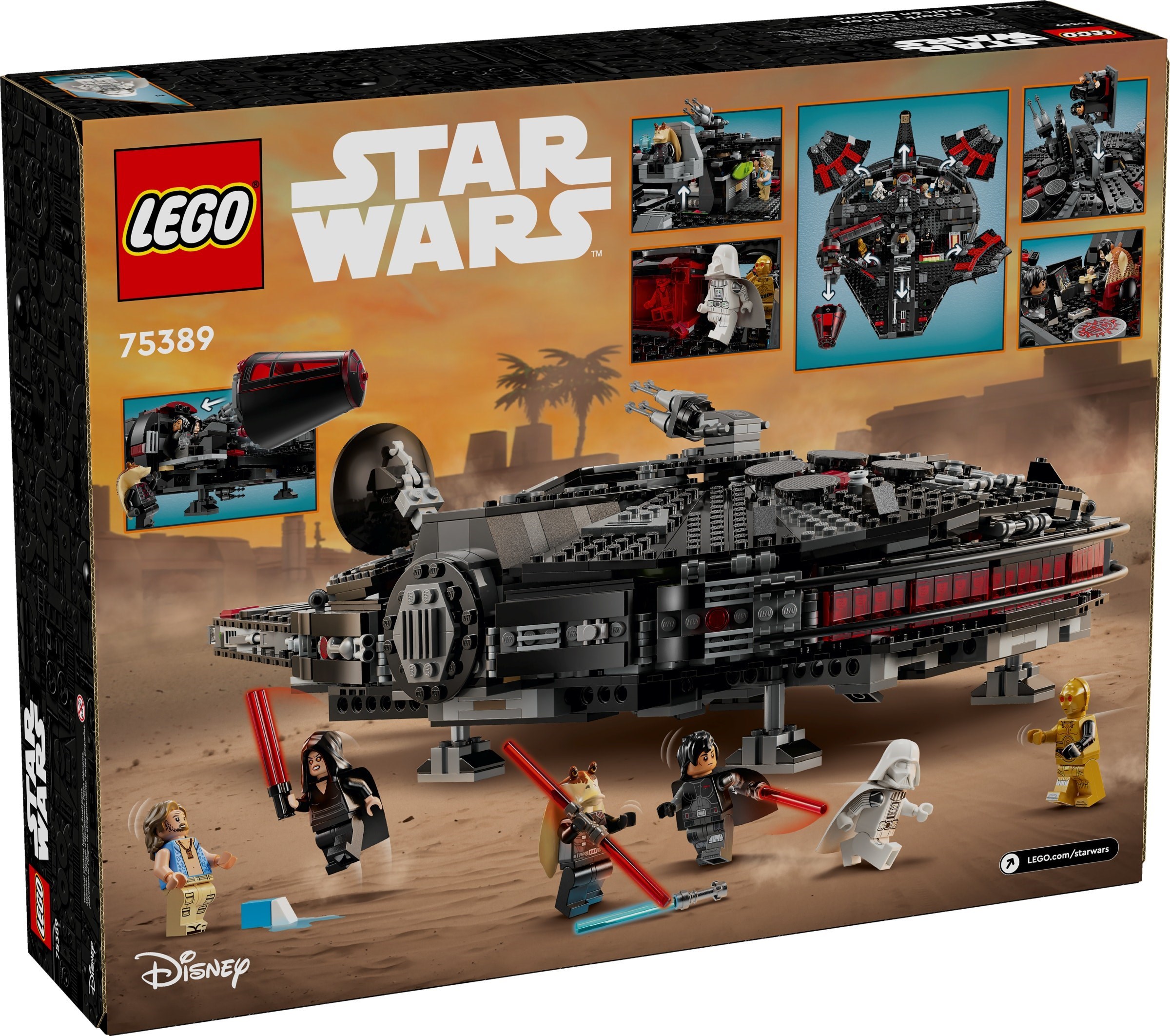 LEGO Star Wars เลโก้ 75389 The Dark Falcon