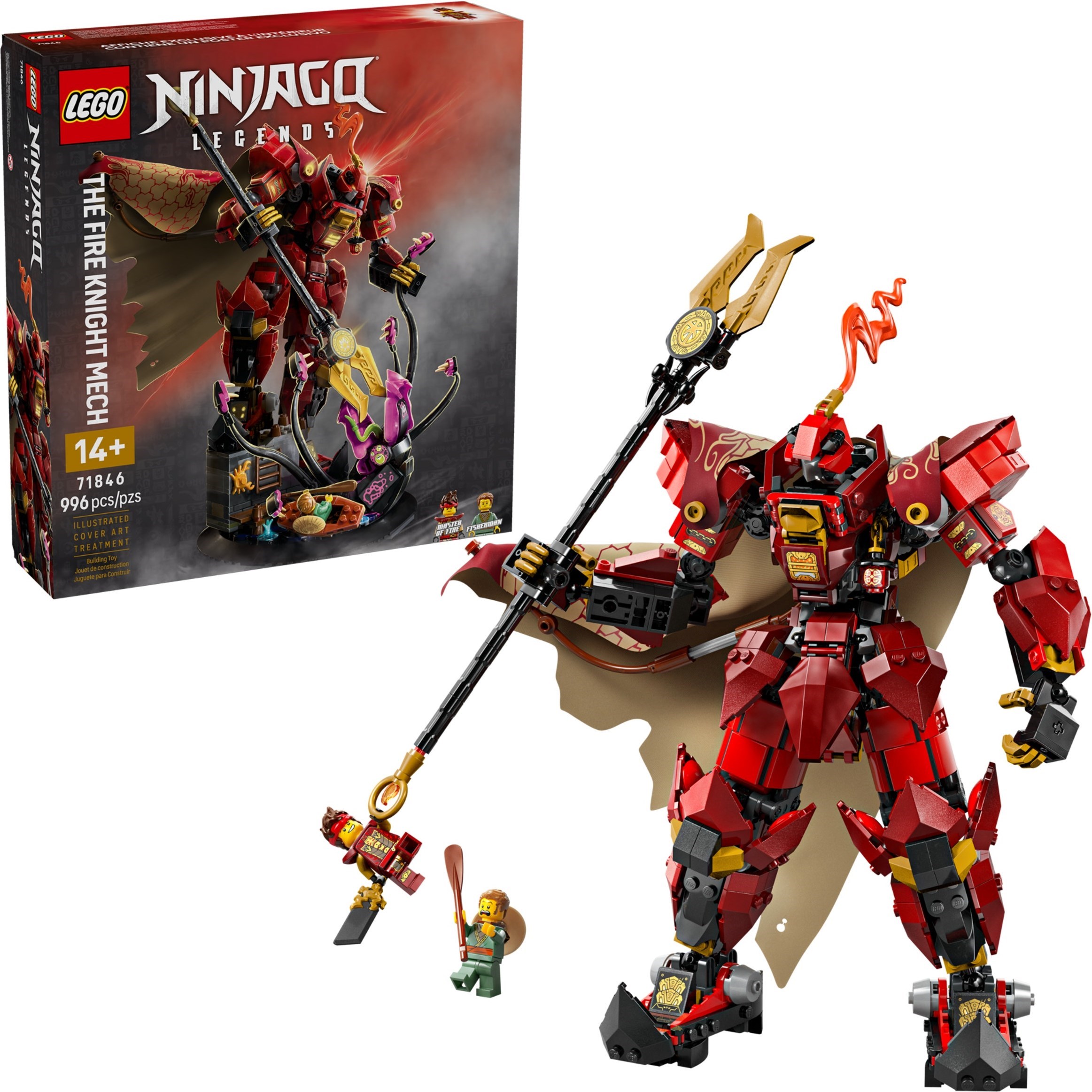 LEGO Ninjago เลโก้ 71846 The Fire Knight Mech