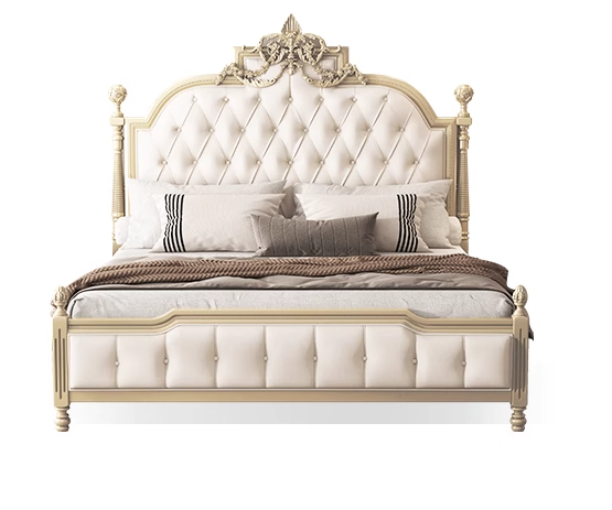 เตียงเจ้าหญิง เตียงหลุยส์ เตียงนอนหลุยส์ รุ่น Falina