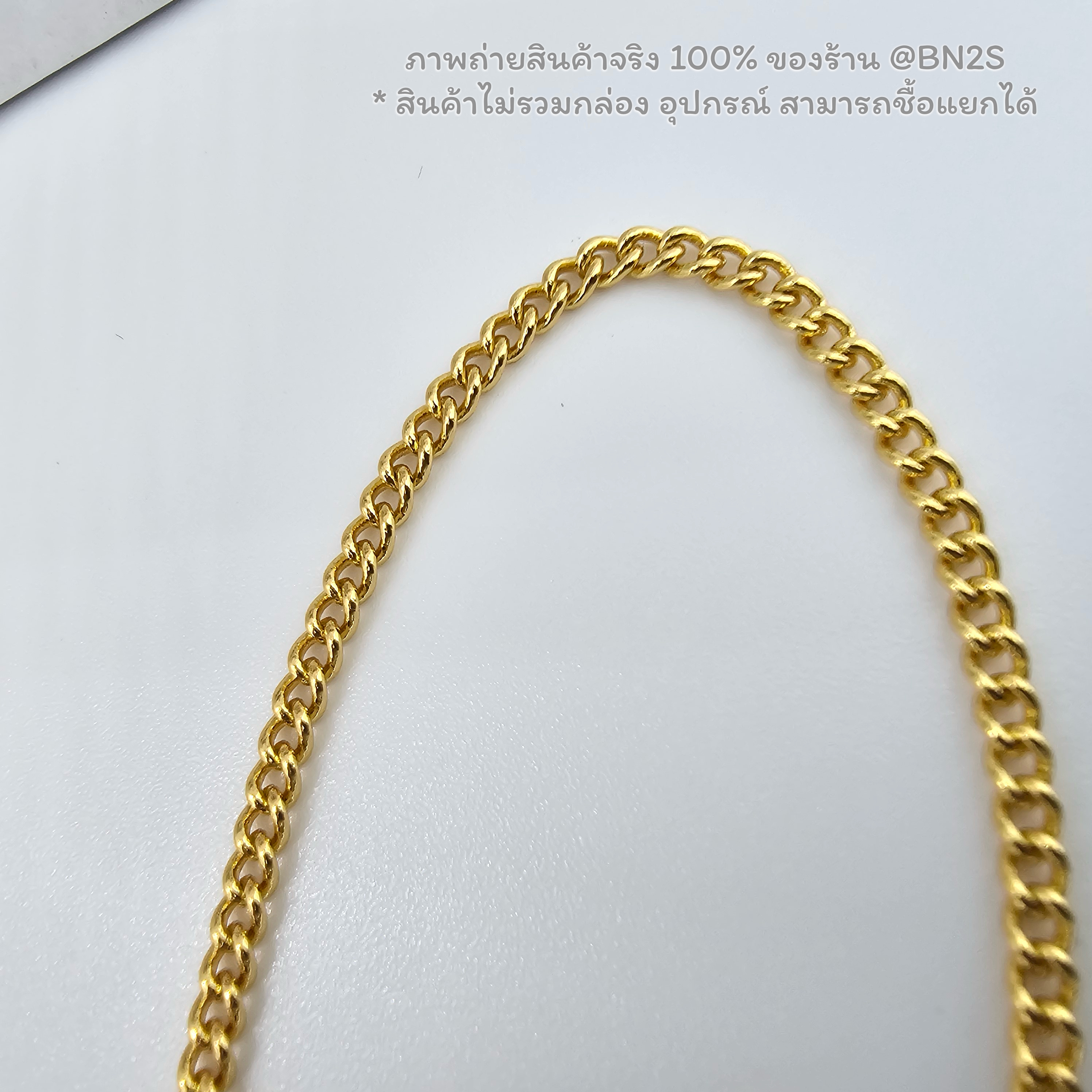 Loewe Anagram Pendant necklace สร้อยคอโลเอ งานสายโซ่สีทอง จี้ห้อยโลโก้ งานปั๊มทุกจุด 1:1 งานเทียบแท้ใส่ทน