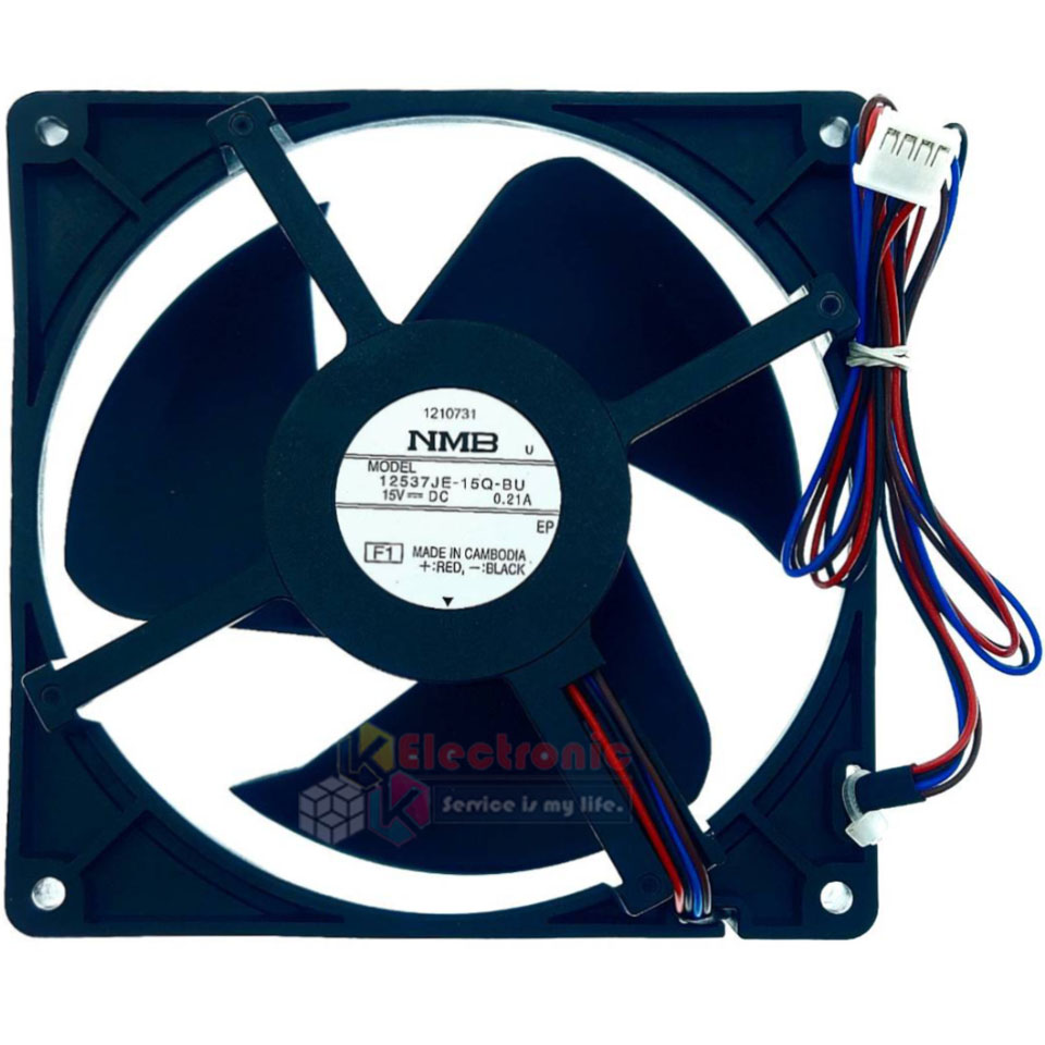 พัดลมตู้เย็นโนฟรอสSHARP-ชาร์ป*สำหรับรุ่น SJ-X230TC/SJ-X260TC/SJ-X300TC*อะไหล่ใหม่แท้บริษัท