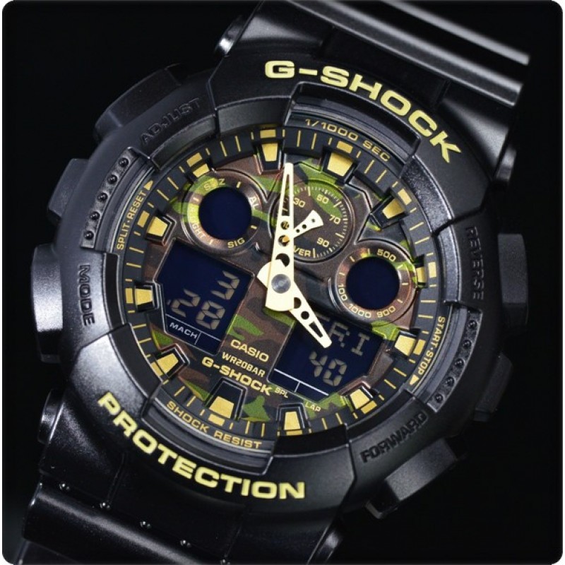 Casio G-Shock ชาย GA-100CF-1A9DR
