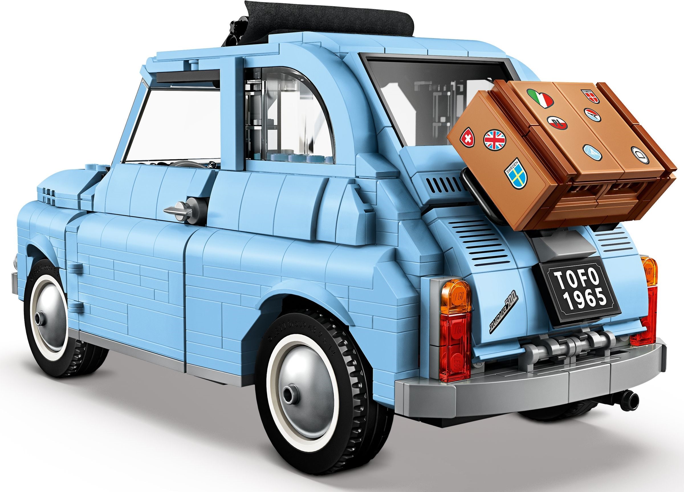 LEGO เลโก้ 77942 Fiat 500 Blue(England edition)