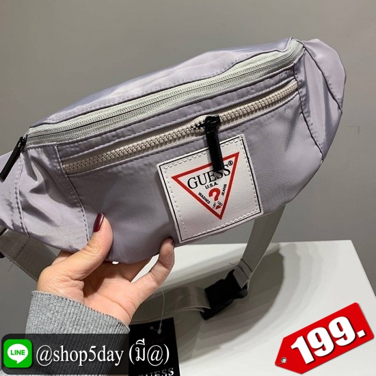 ♨️ กระเป๋าคาดอก-เอว GUESS งานป้าย ผ้าลื่น (2020)