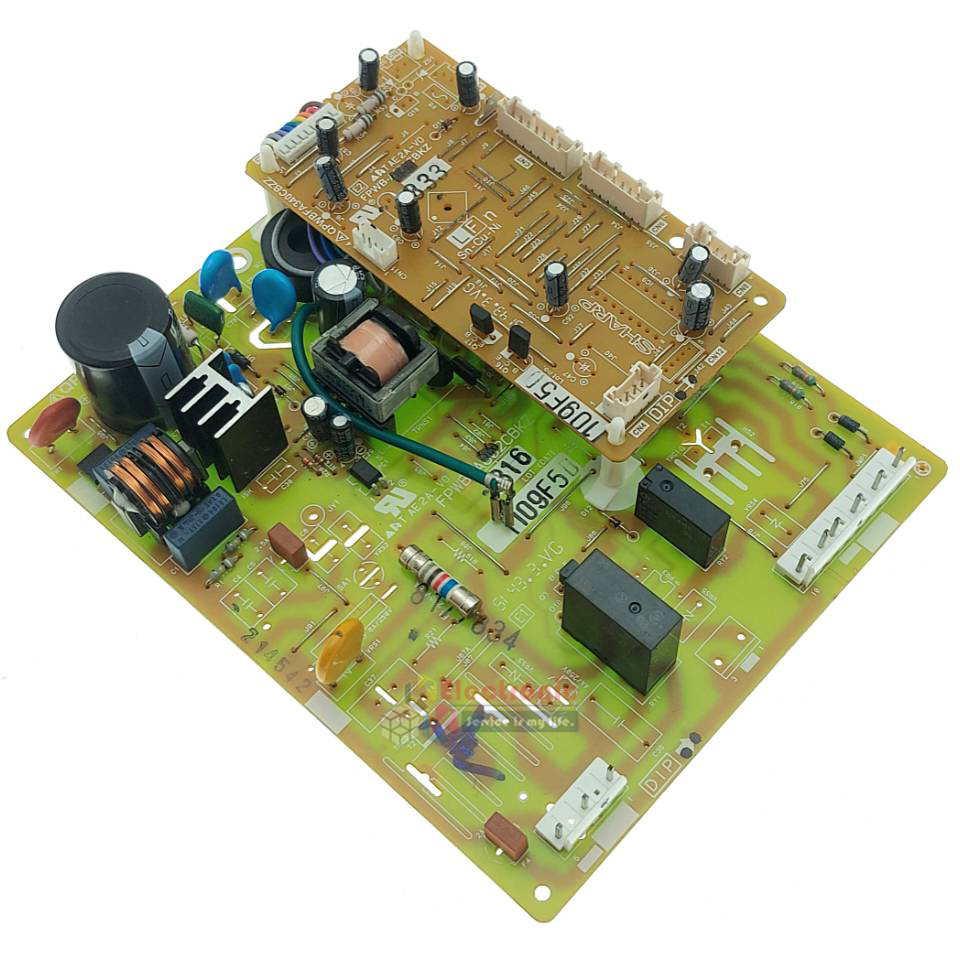 แผงตู้เย็น-บอร์ดตู้เย็น SHARP_ชาร์ป รุ่น SJ-P58T*อะไหล่แท้