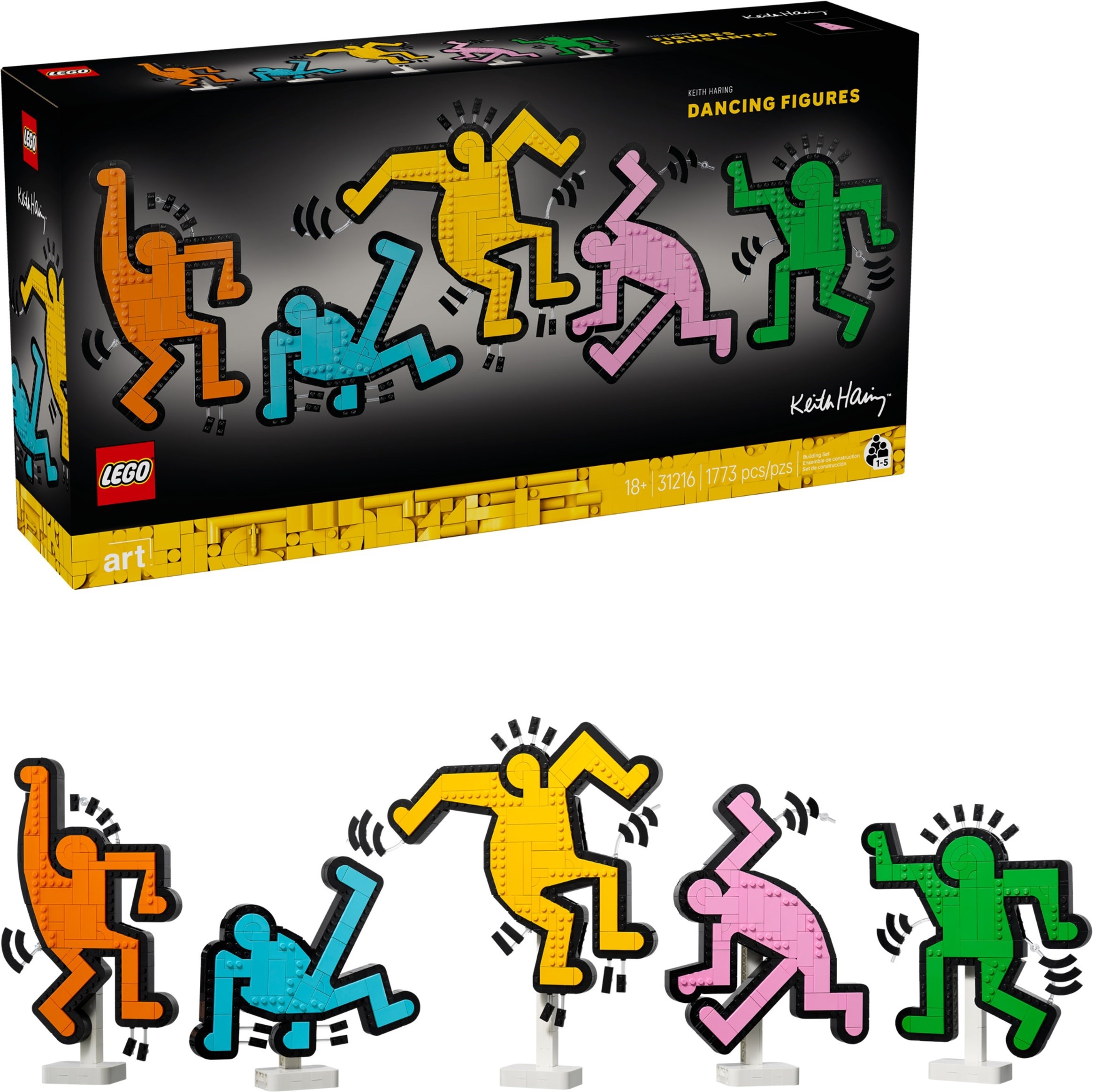LEGO เลโก้ 31216 Keith Haring - Dancing Figures