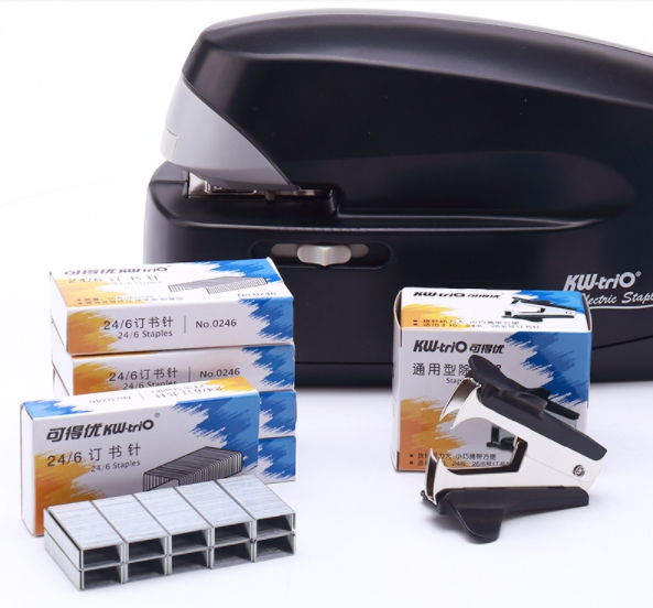 เครื่องเย็บกระดาษไฟฟ้าKW-Trio5990 เครื่องเย็บแม็คกระดาษหนาครั้งละ 25 แผ่น