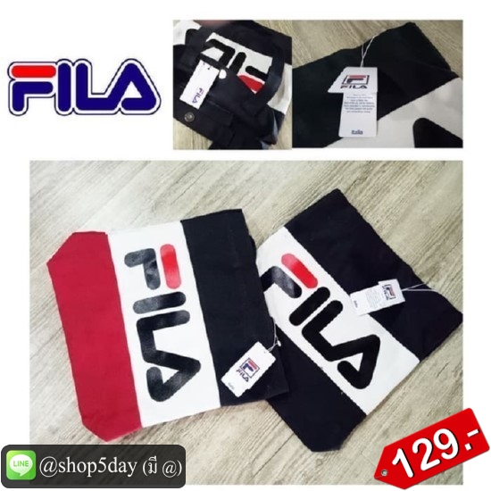 🔥กระเป๋าแฟชั่น ผ้าสะพายข้าง Fila ฟิล่า No.flla 129-C