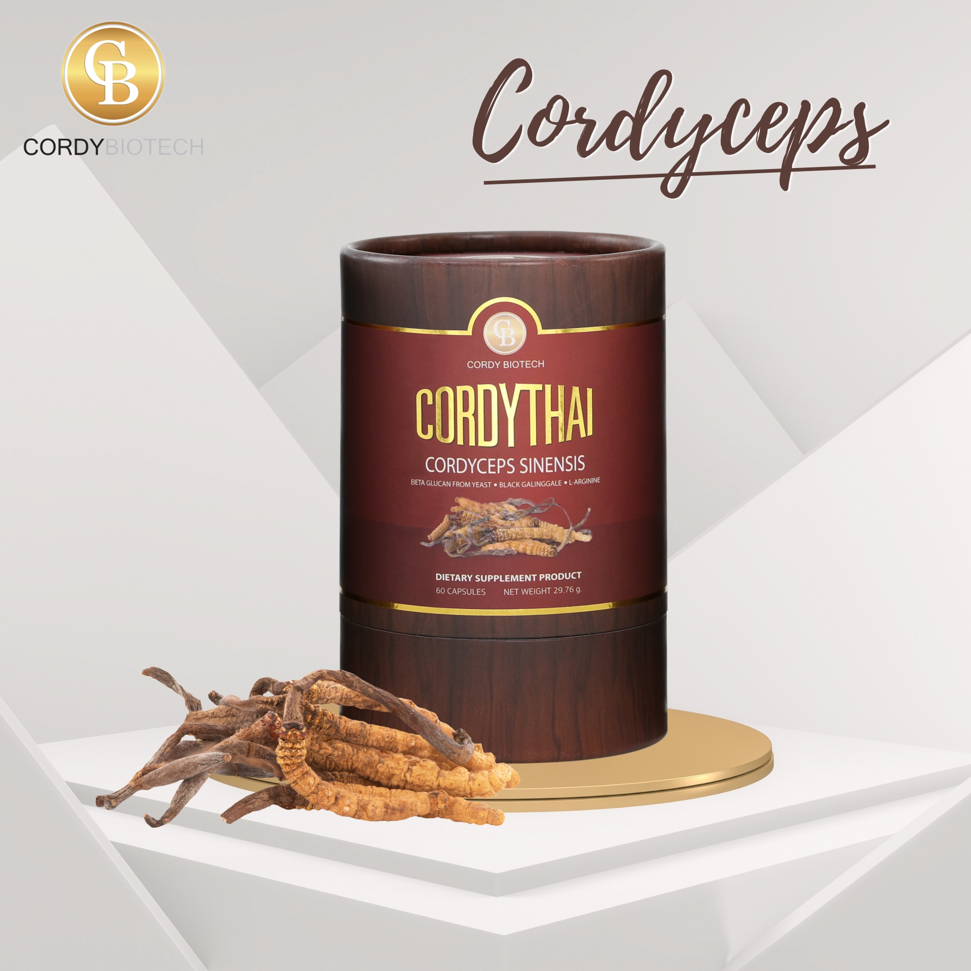 Cordythai For Him (60 แคปซูล) ถั่งเช่าสูตรชาย