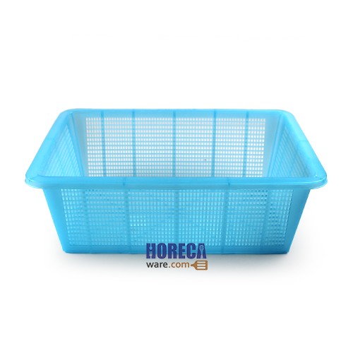 Small square sieve for washing vegetables, size 37.5 cm, Sahamethi brand