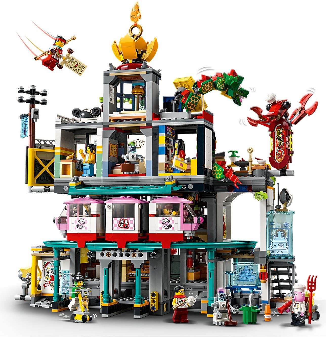 LEGO Monkie Kid เลโก้ 80036 The City of Lanterns