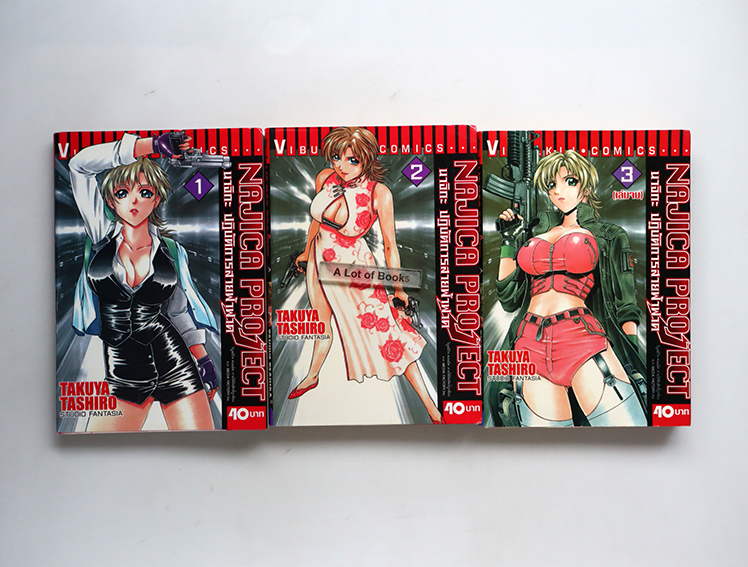 Najica Project นาจิกะ ปฏิบัติการสายฟ้าฟาด ( 3 เล่มจบ )