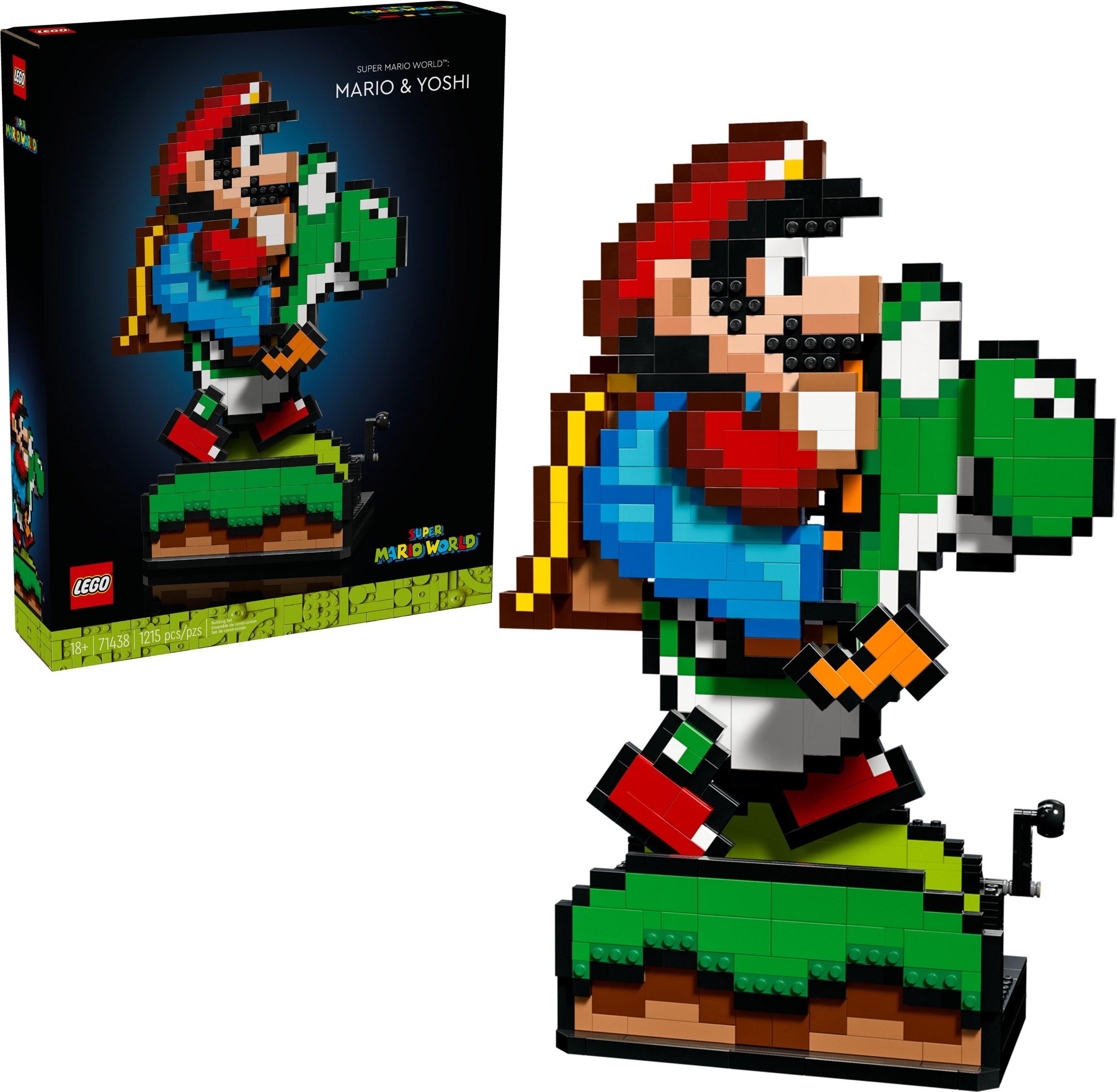 LEGO เลโก้ 71438 Super Mario World Mario & Yoshi