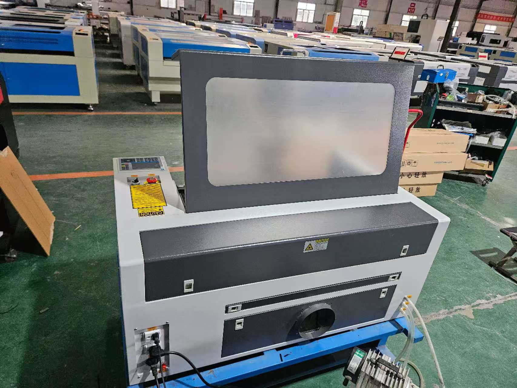 เครื่องแกะสลักยิงเลเซอร์รุ่น 4060B 60W สเป็คราชการ