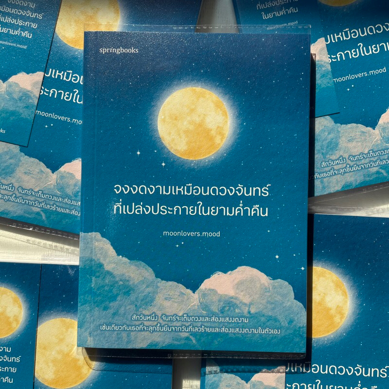 จงงดงามเหมือนดวงจันทร์ที่เปล่งประกายในยามค่ำคืน/ผู้เขียน:moonlovers สำนักพิมพ์: Springbooks /จิตวิทยา พัฒนาตัวเอง how to
