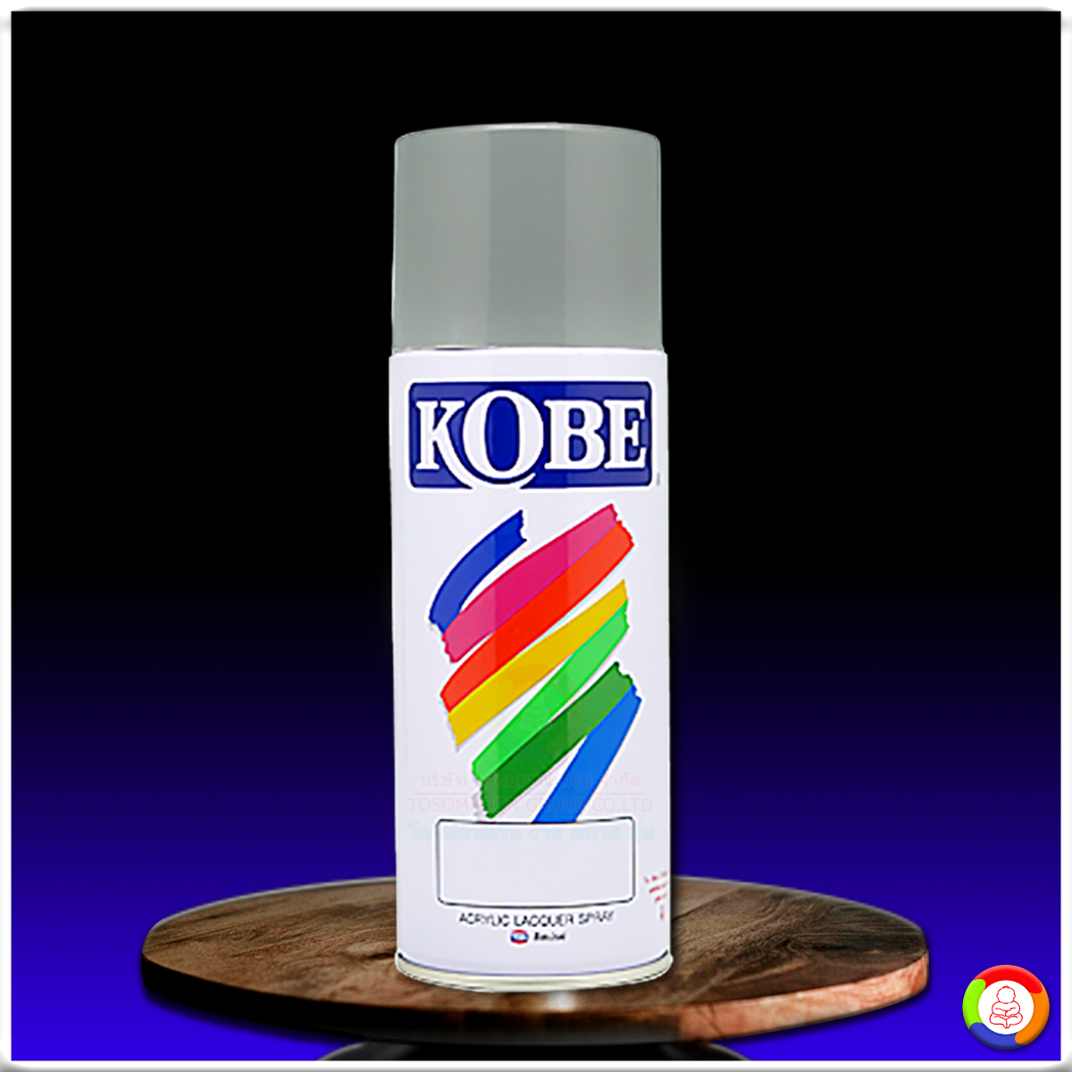 โกเบ สีสเปรย์รองพื้นเทา เบอร์ 266 KOBE Primer Surface Grey Spray No.266
