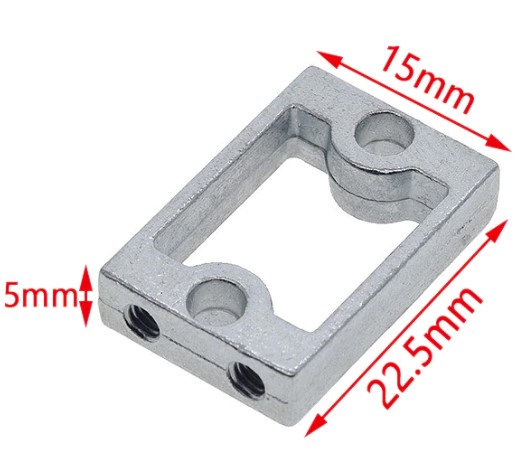 ที่ยึดมอเตอร์ TT DC Gear Motor Mount Holder Stand For Smart Car Robot Parts