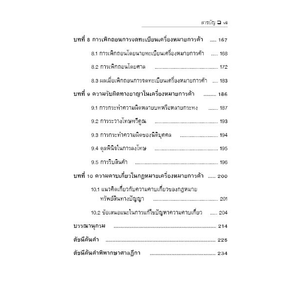 หลักกฎหมาย เครื่องหมายการค้า /โดย : ผศ.ดร.อธิเมศร์ อมรสัมฤทธิ์โชติ /ปีที่พิมพ์ : กรกฎาคม 2566 (ครั้งที่ 1)