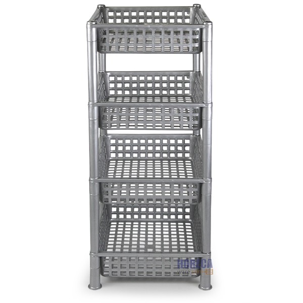 4-layer glass shelf, AB material, Big Plastic