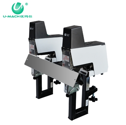 เครื่องเย็บกระดาษกลางเล่มไฟฟ้า แบบสองหัวเจาะยี่ห้อ U-MACH รุ่น U-406ST