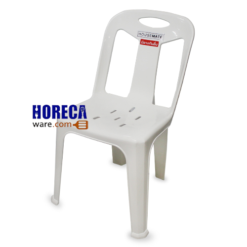 เก้าอี้ พนักพิงมียางกันลื่น คละสี ตราแฮปปี้แวร์