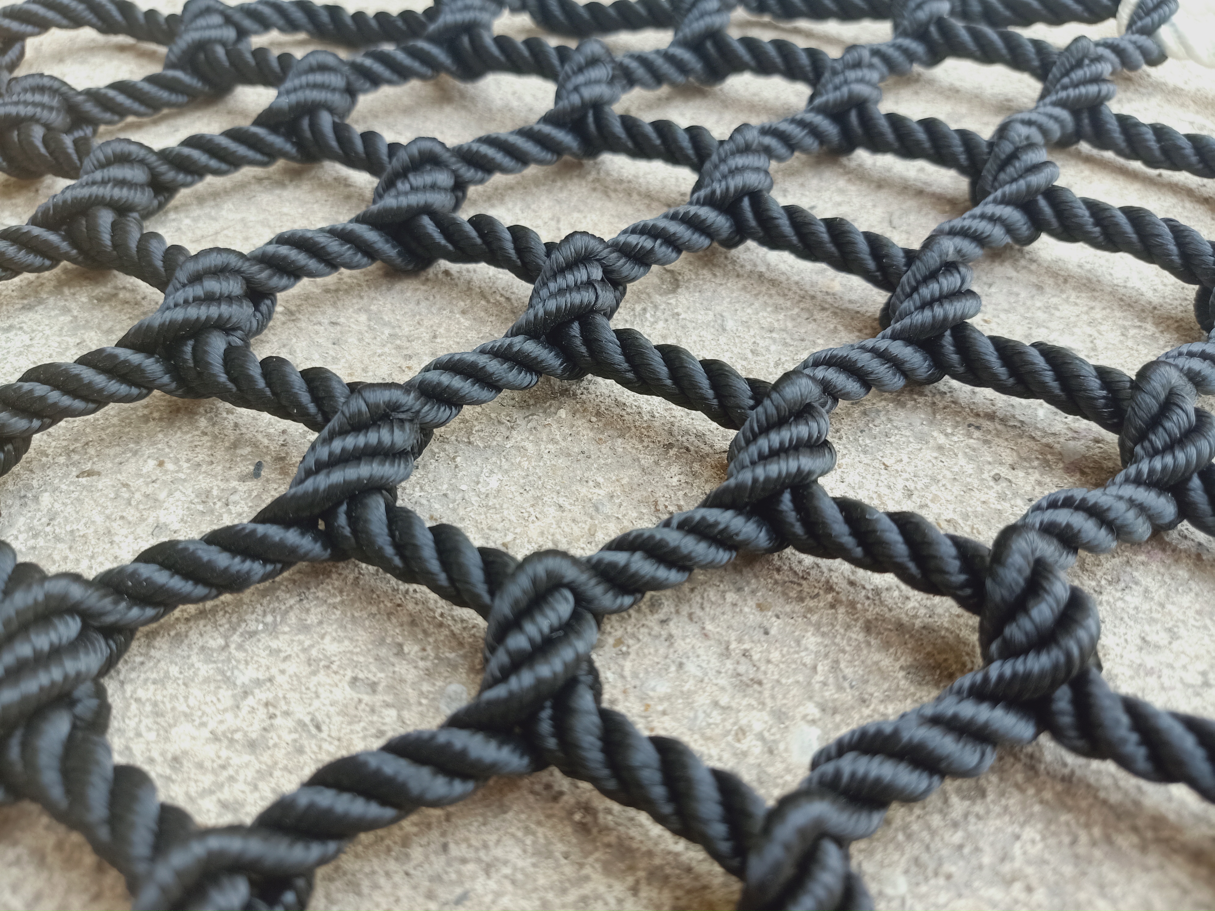 ตาข่ายเชือกโพลีเอสเตอร์ 7 mm.