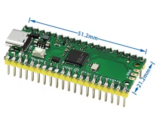 Raspberry Pi Pico Board RP2040 Dual-Core 264KB Low-Power High-Performance Microcomputer Cortex-M0 Processor