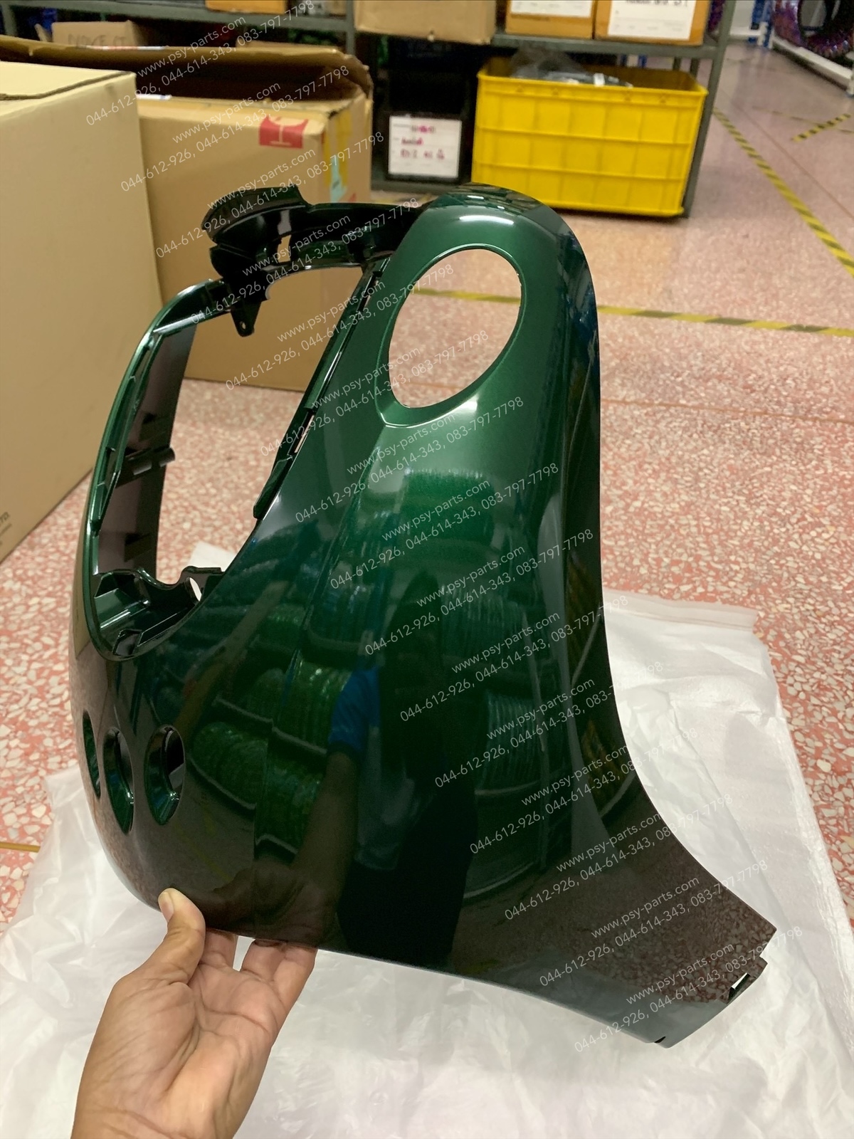 บังลม FINO แท้ๆ สีเขียว 4D0-F8311-00-P7 Yamaha