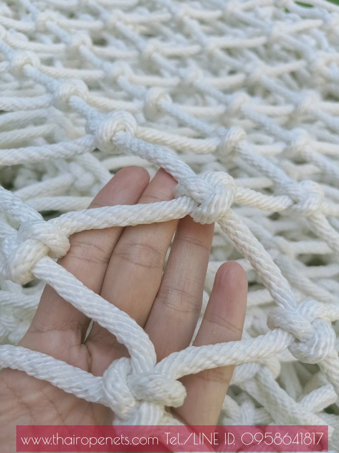 ตาข่ายบ้านบอลเด็ก ตาข่ายปีนป่าย ตาข่ายสนามเด็กเล่นภายใน ตาข่ายเชือกโพลีเอสเตอร์ ตาข่ายกั้นราวระเบียง กั้นตกเตียงเด็ก