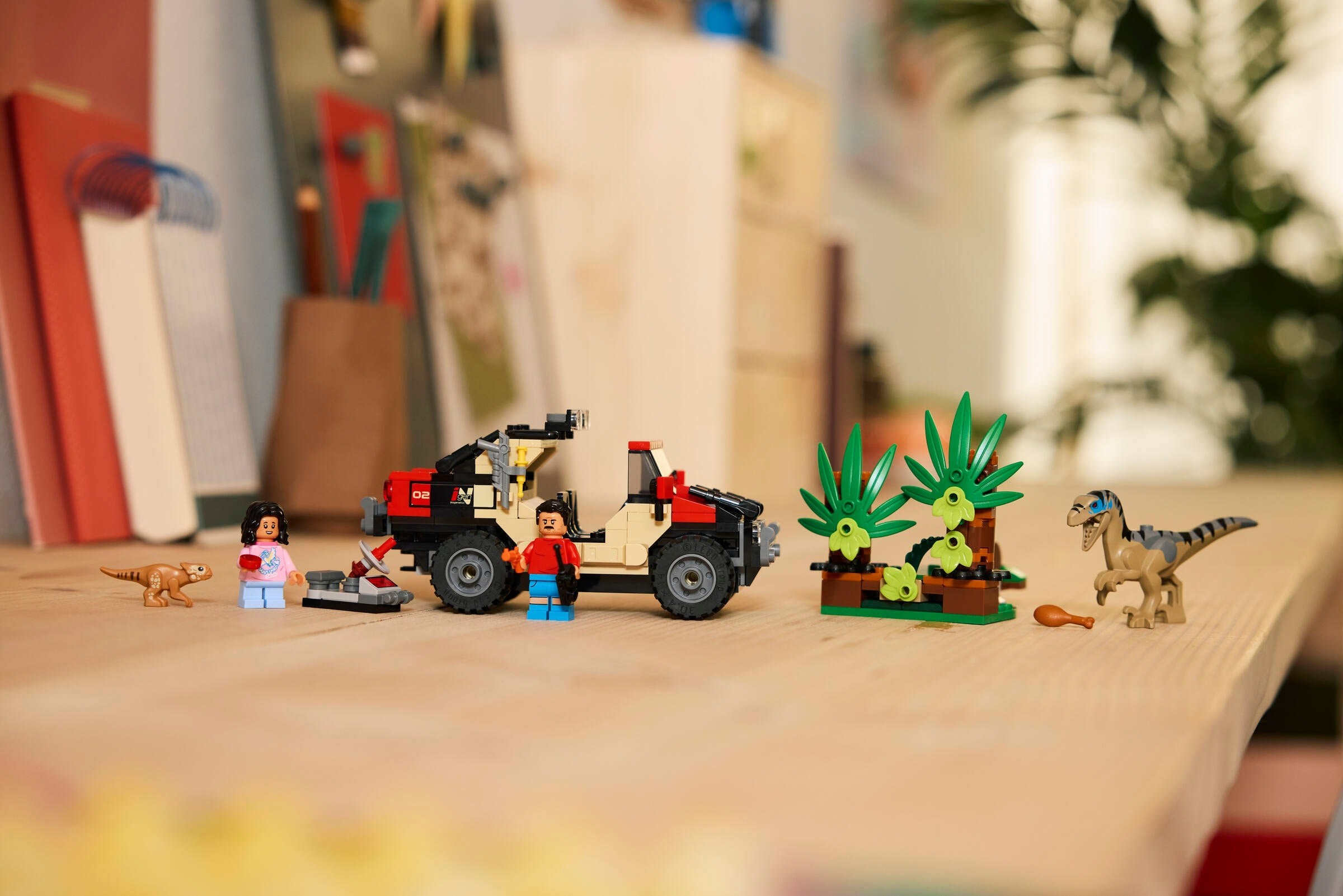 LEGO Jurassic World เลโก้ 76972 Raptor Off-Road Escape