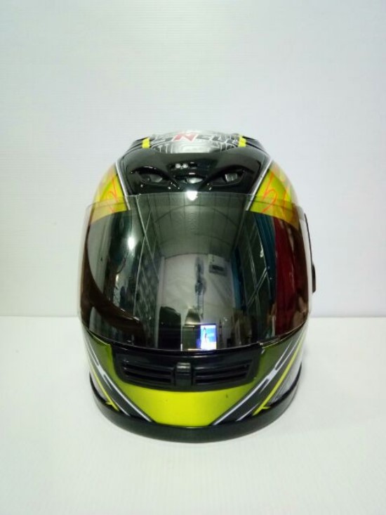 🔥หมวกกันน็อค SNALL RYUKI ลายเหลืองดำเงา