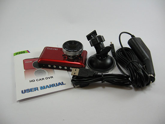 กล้องติดรถยนต์ H300 Car Black Box Driving Video Recorder