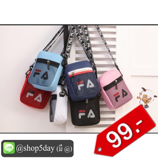 🔥กระเป๋าแฟชั่น สะพายข้าง Fila ฟิล่า No.flla FA001