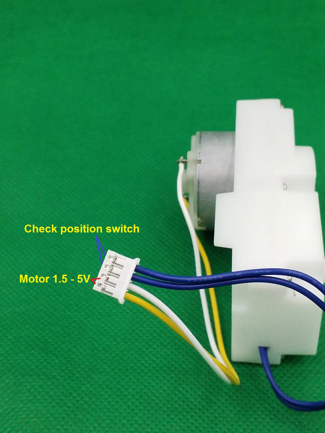 มอเตอร์เกียร์สำหรับกดสเปรย์ 1.5V-5V มีเซ็นเซอร์วัดรอบในตัว Automatic spraying perfume gear box automatic spraying disinfection gear box automatic water spraying liquid motor